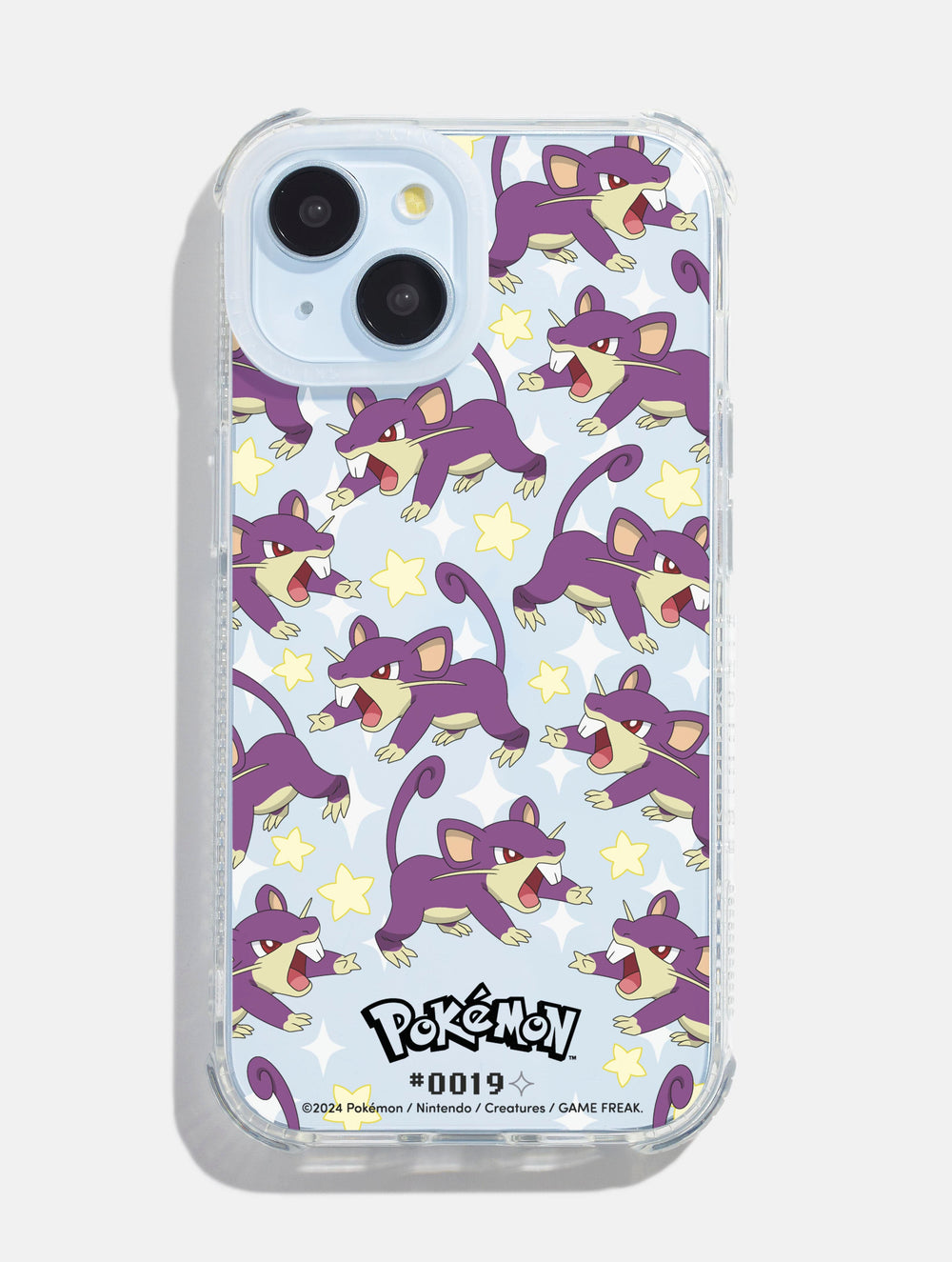 Pokemon #0019 Rattata Shock iPhone Case Phone Cases Skinnydip London