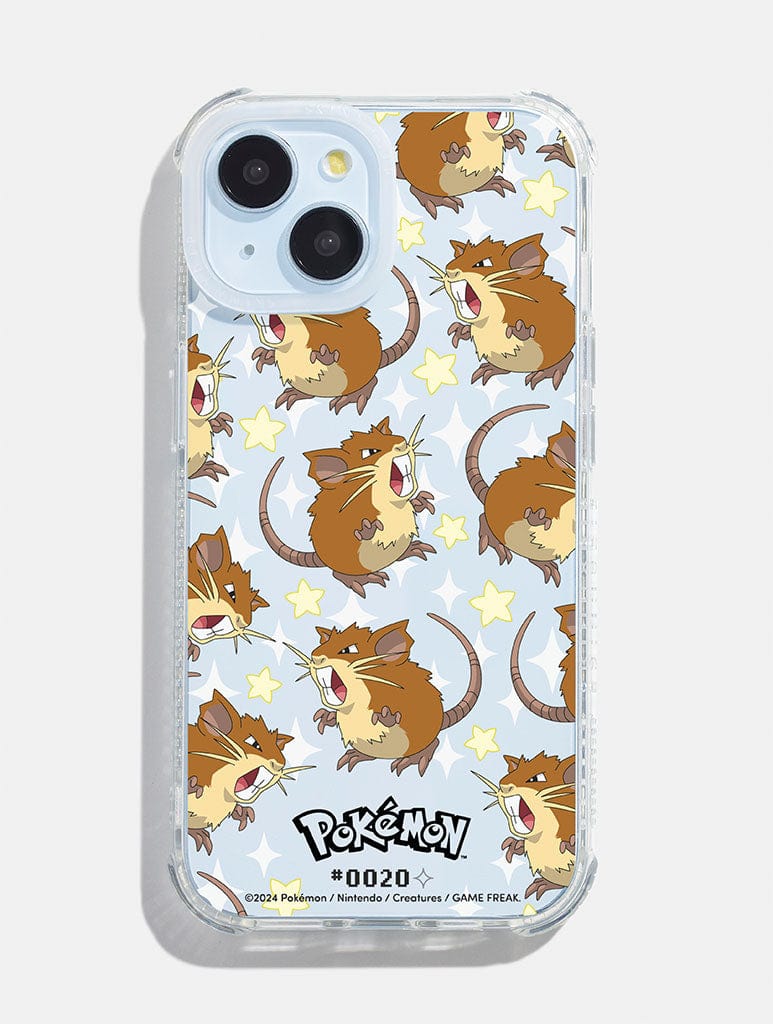 Pokemon #0020 Raticate Shock iPhone Case Phone Cases Skinnydip London