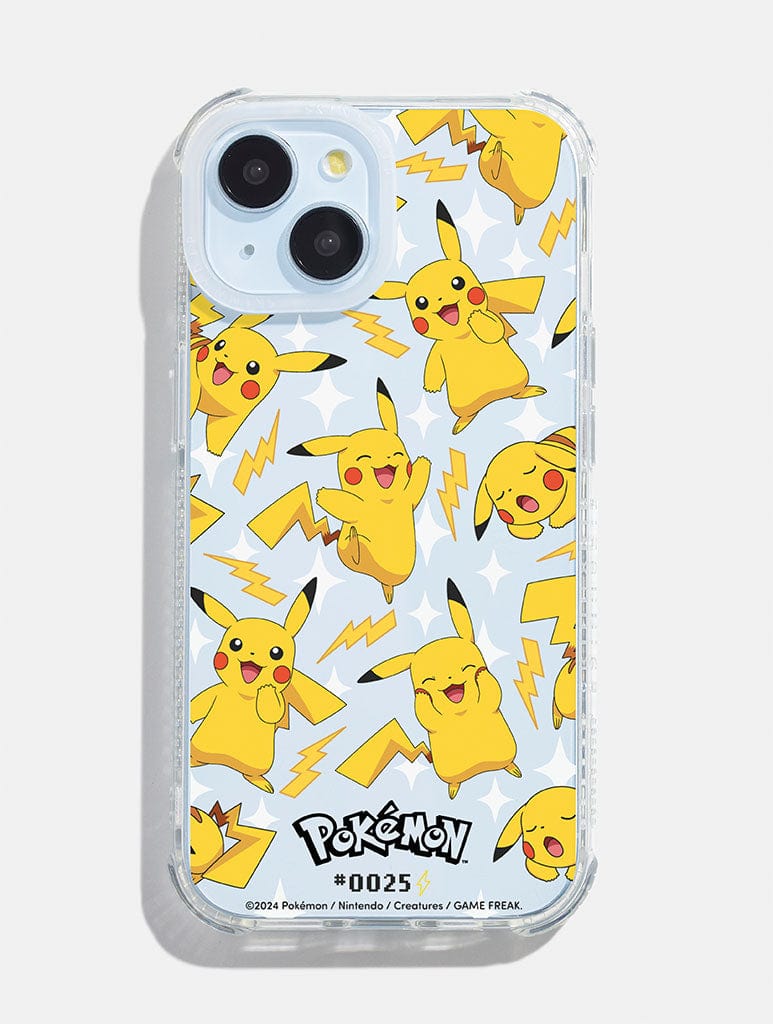 Pokemon #0025 Pikachu Shock iPhone Case Phone Cases Skinnydip London