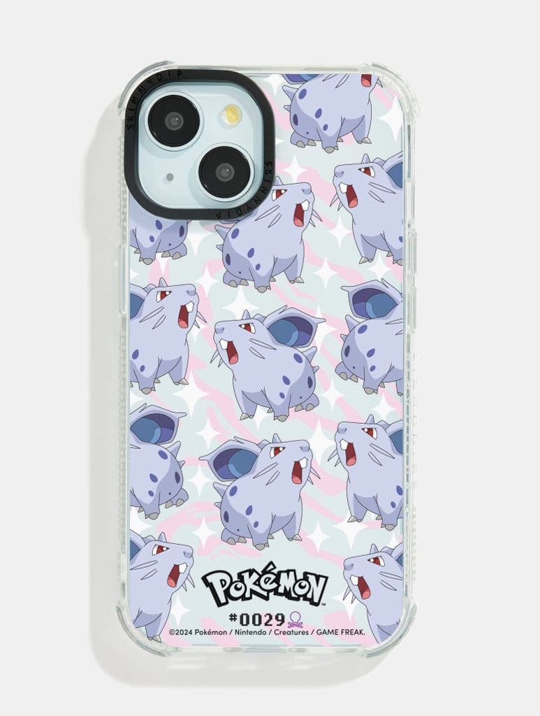 Pokémon #0029 Nidoran ♀ Shock iPhone Case Phone Cases Skinnydip London