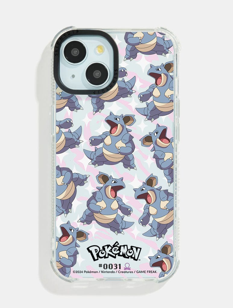 Pokémon #0031 Nidoqueen Shock iPhone Case Phone Cases Skinnydip London