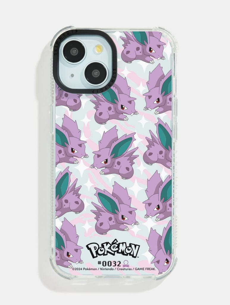 Pokémon #0032 Nidoran♂ Shock iPhone Case Phone Cases Skinnydip London