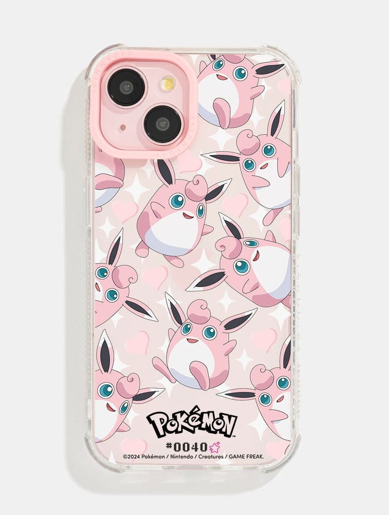 Pokémon #0040 Wigglytuff Shock iPhone Case Phone Cases Skinnydip London