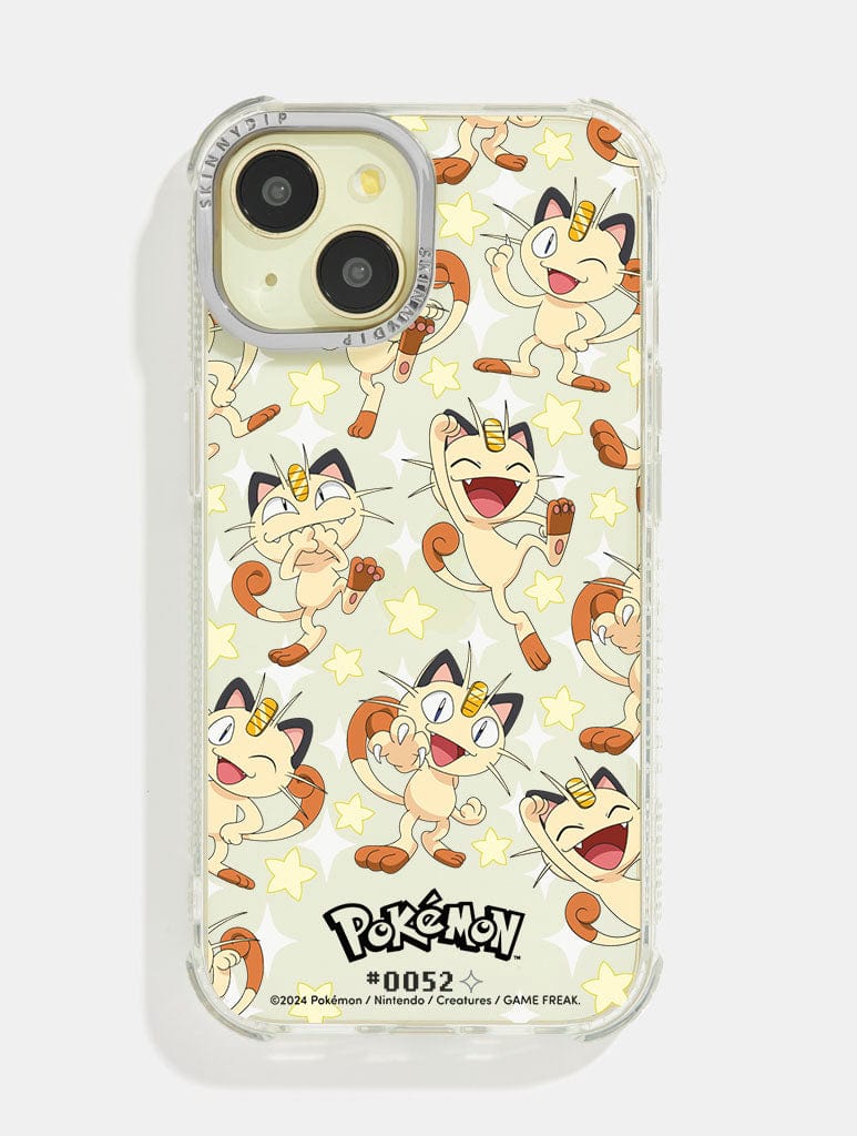 Pokémon #0052 Meowth Shock iPhone Case Phone Cases Skinnydip London