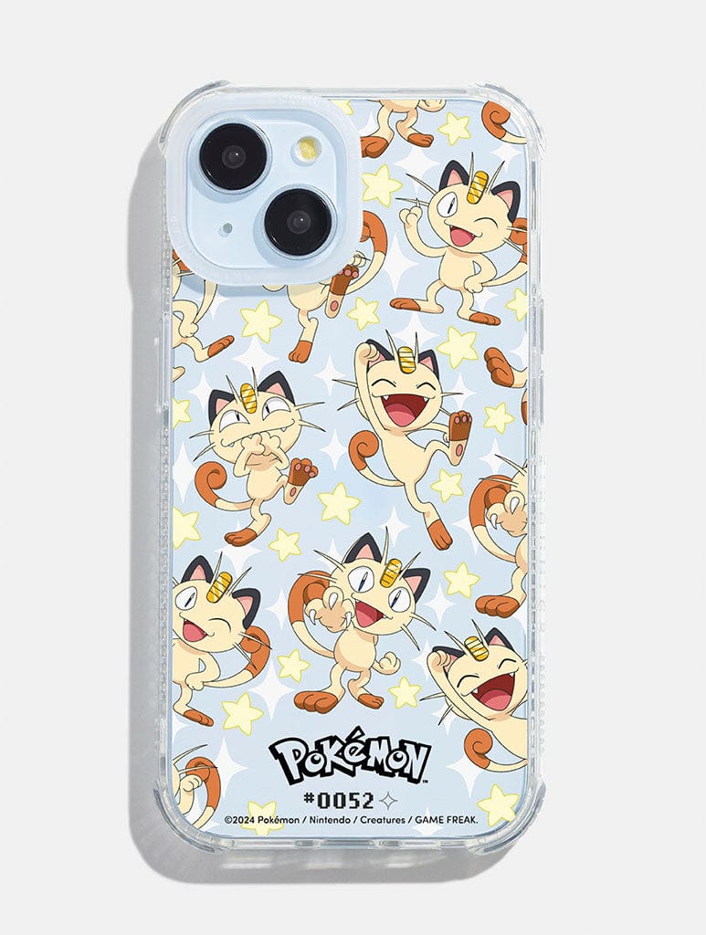 Pokemon #0052 Meowth Shock iPhone Case Phone Cases Skinnydip London