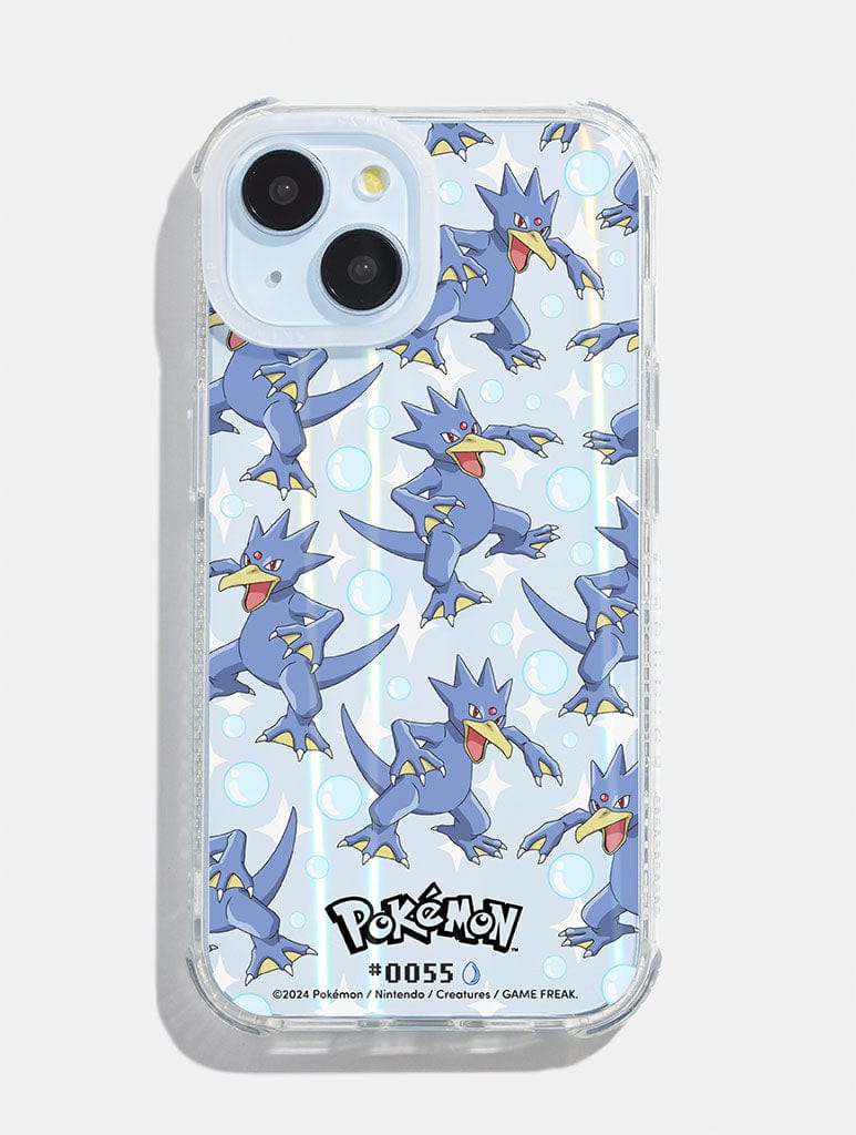 Pokemon #0055 Golduck Shock iPhone Case Phone Cases Skinnydip London