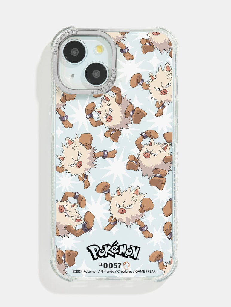 Pokemon #0057 Primeape Shock iPhone Case Phone Cases Skinnydip London