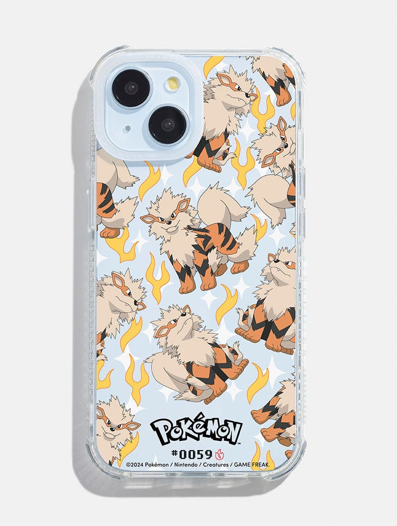 Pokemon #0059 Arcanine Shock iPhone Case Phone Cases Skinnydip London