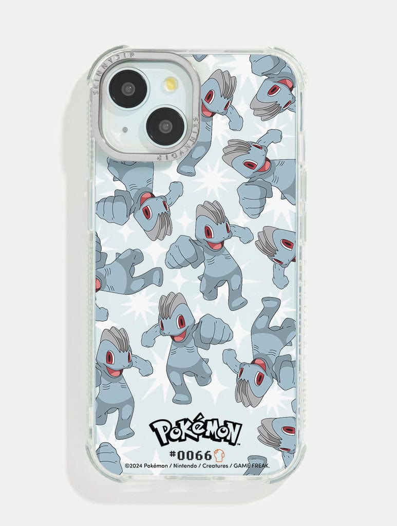 Pokémon #0066 Machop Shock iPhone Case Phone Cases Skinnydip London