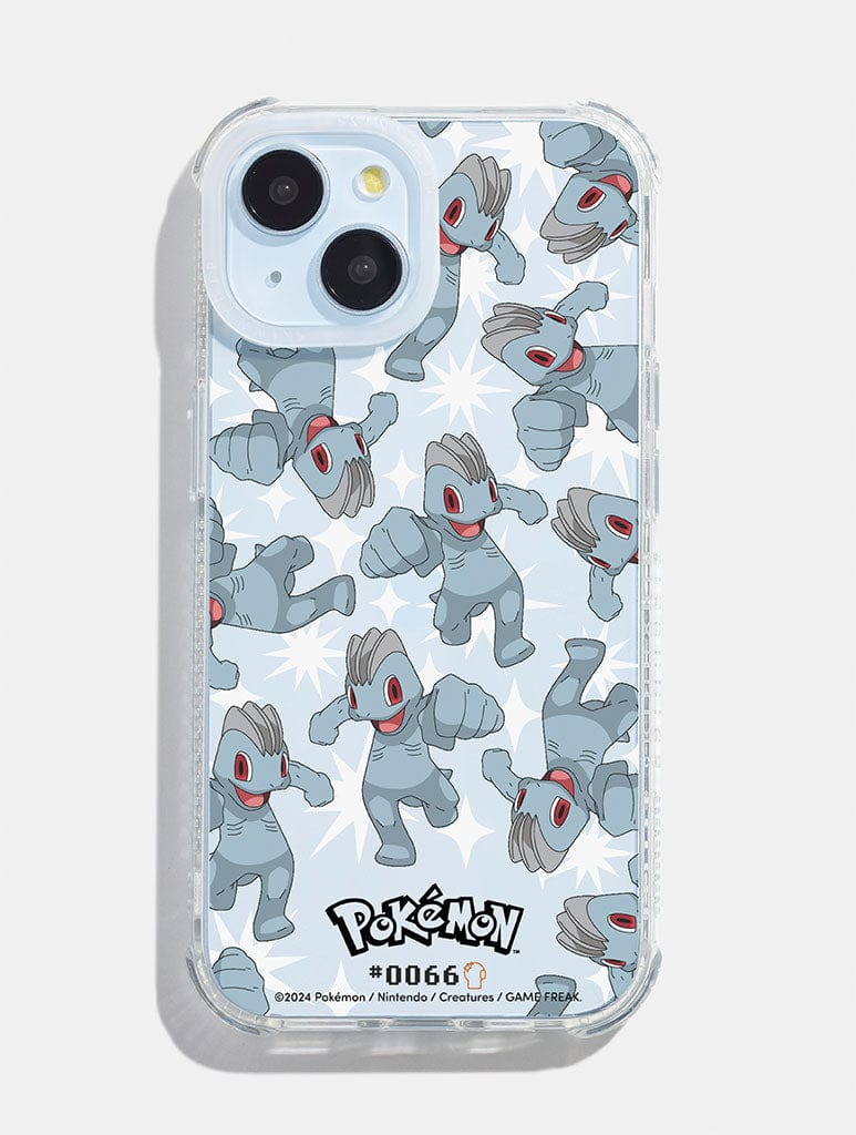 Pokemon #0066 Machop Shock iPhone Case Phone Cases Skinnydip London