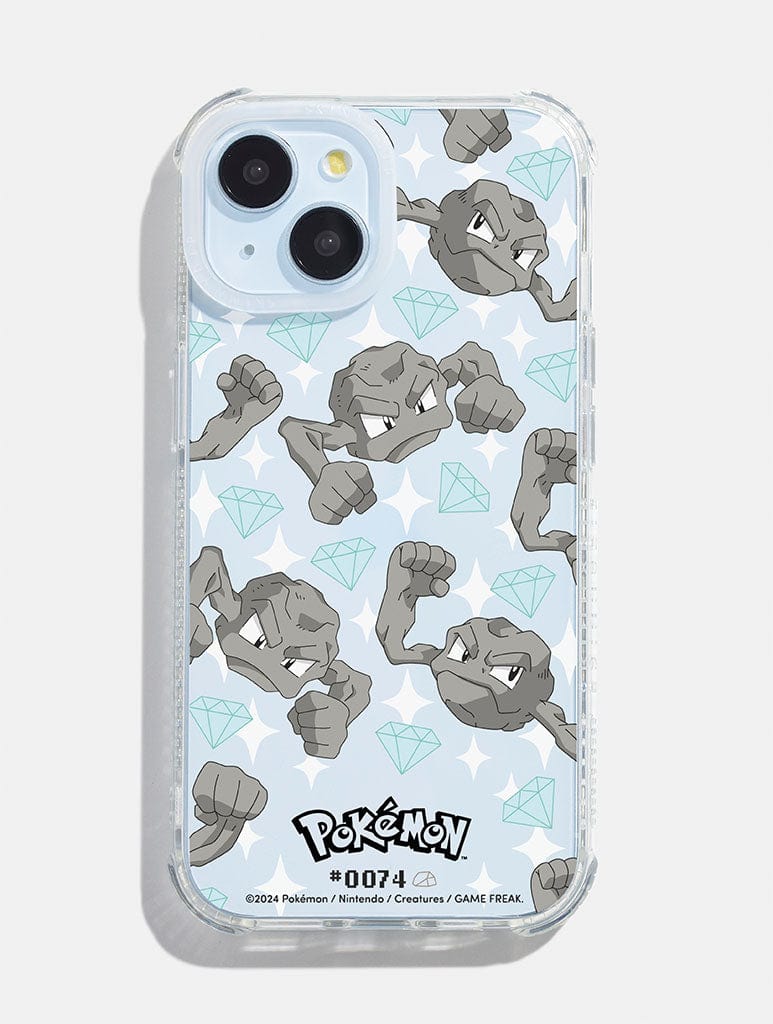 Pokemon #0074 Geodude Shock iPhone Case Phone Cases Skinnydip London