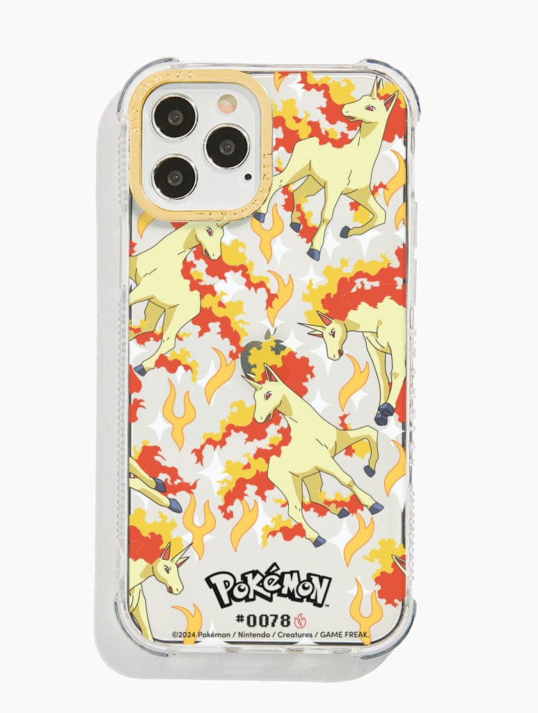 Pokémon #0078 Rapidash Shock iPhone Case Phone Cases Skinnydip London