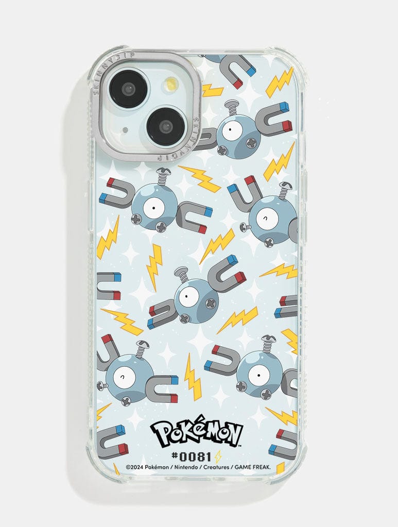 Pokémon #0081 Magnemite Shock iPhone Case Phone Cases Skinnydip London