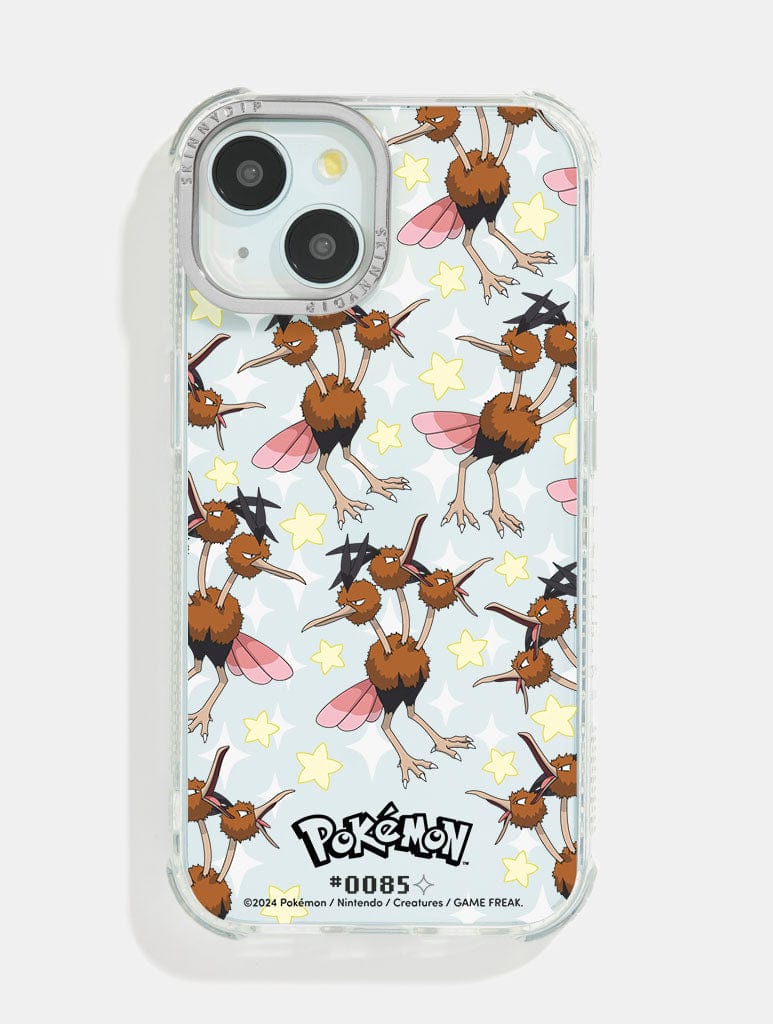 Pokémon #0085 Dodrio Shock iPhone Case Phone Cases Skinnydip London