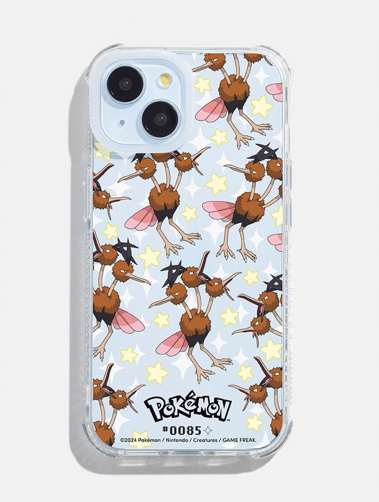 Pokemon #0085 Dodrio Shock iPhone Case Phone Cases Skinnydip London