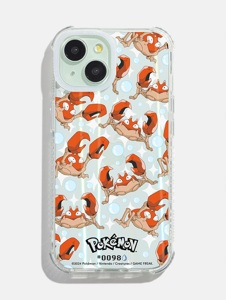 Pokemon #0098 Krabby Shock iPhone Case Phone Cases Skinnydip London