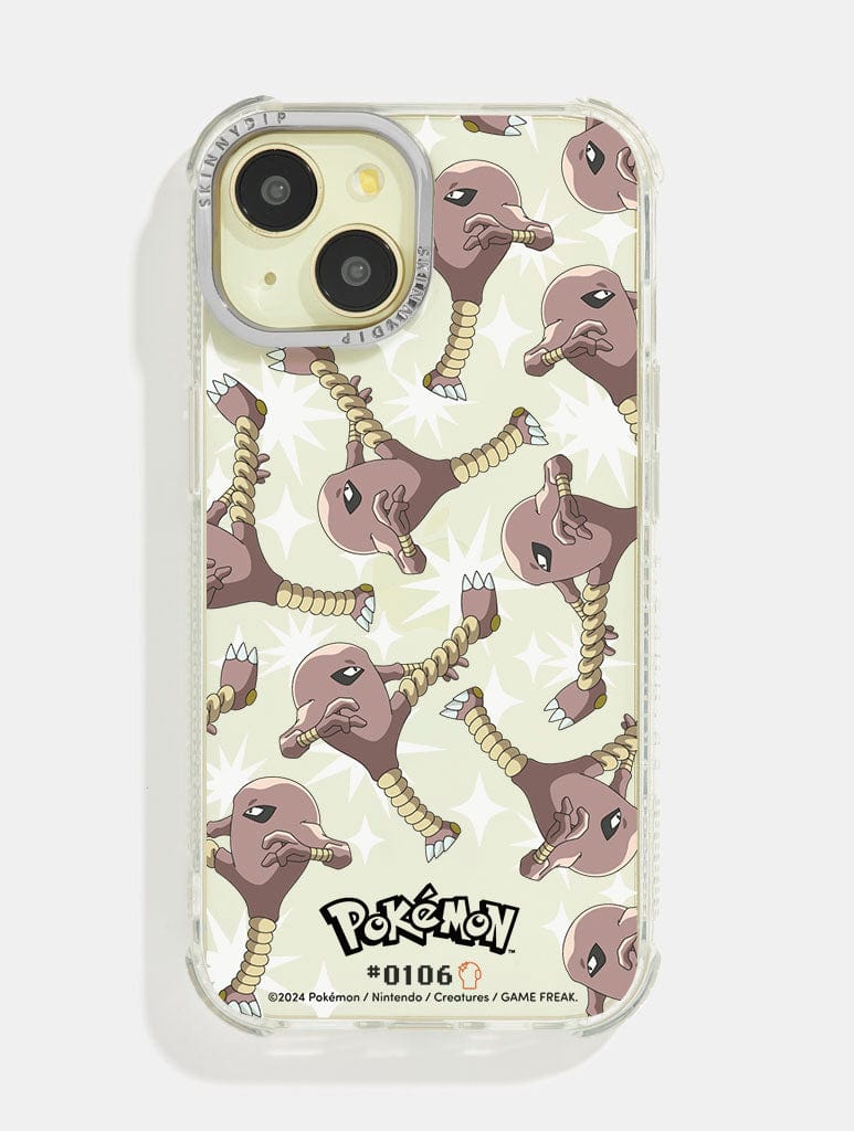 Pokémon #0106 Hitmonlee Shock iPhone Case Phone Cases Skinnydip London