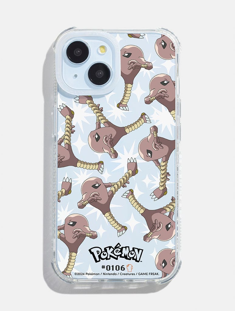 Pokemon #0106 Hitmonlee Shock iPhone Case Phone Cases Skinnydip London