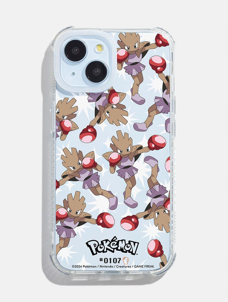 Pokemon #0107 Hitmonchan Shock iPhone Case Phone Cases Skinnydip London