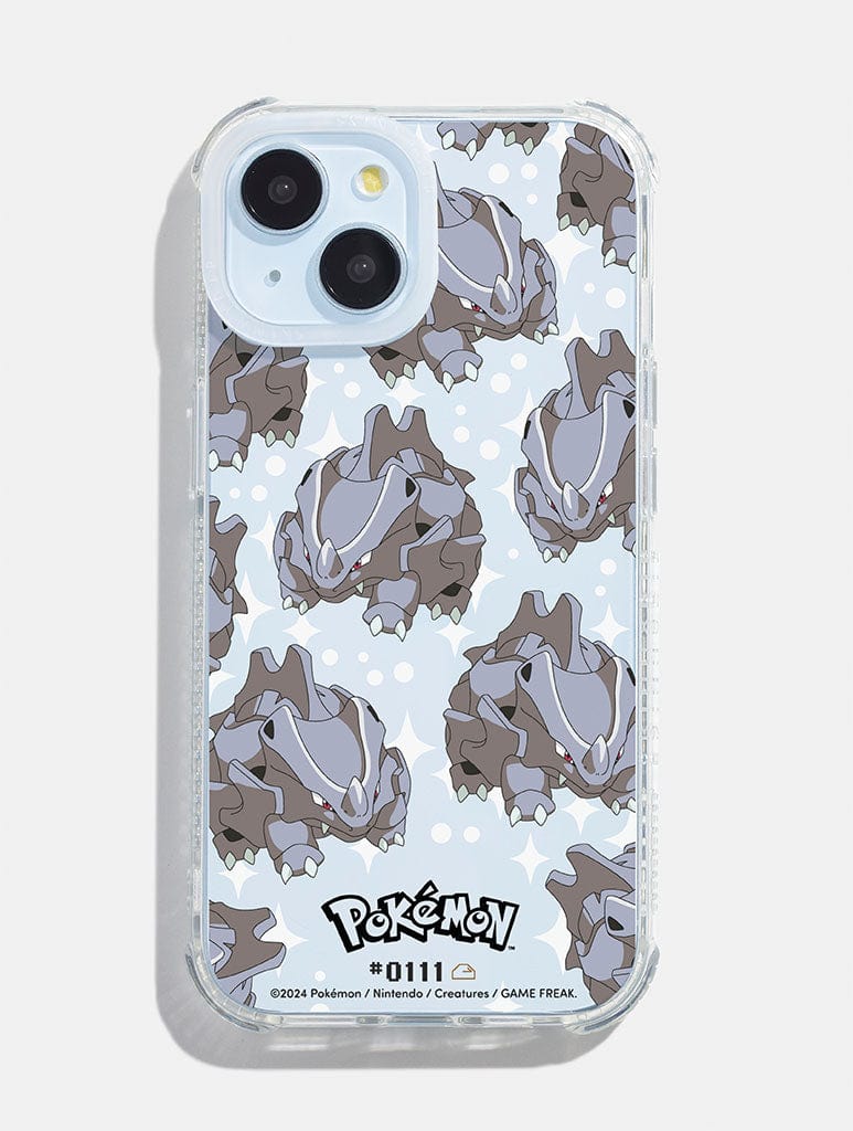 Pokemon #0111 Rhyhorn Shock iPhone Case Phone Cases Skinnydip London