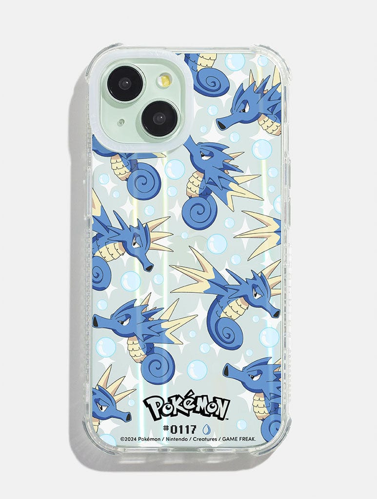 Pokemon #0117 Seadra Shock iPhone Case Phone Cases Skinnydip London