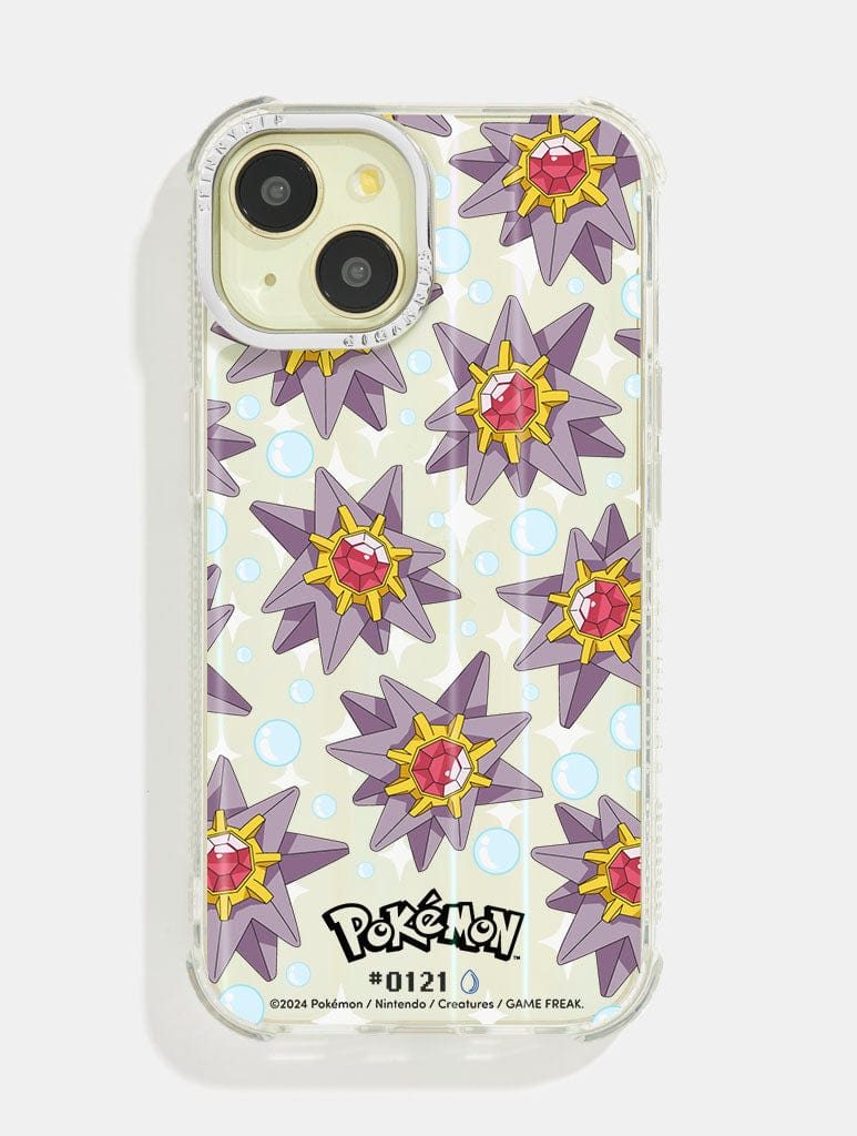 Pokémon #0121 Starmie Shock iPhone Case Phone Cases Skinnydip London