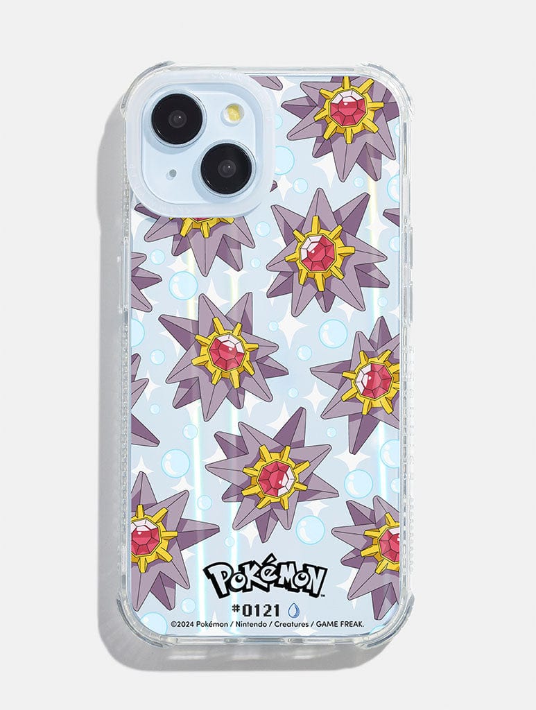 Pokemon #0121 Starmie Shock iPhone Case Phone Cases Skinnydip London