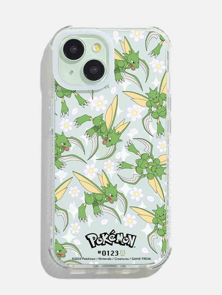 Pokemon #0123 Scyther Shock iPhone Case Phone Cases Skinnydip London