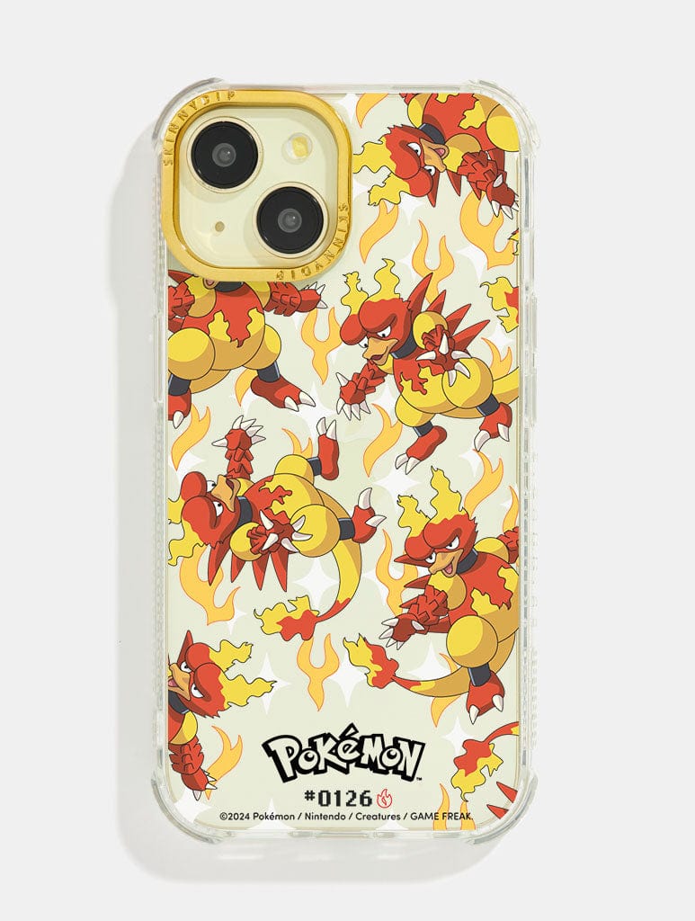 Pokémon #0126 Magmar Shock iPhone Case Phone Cases Skinnydip London