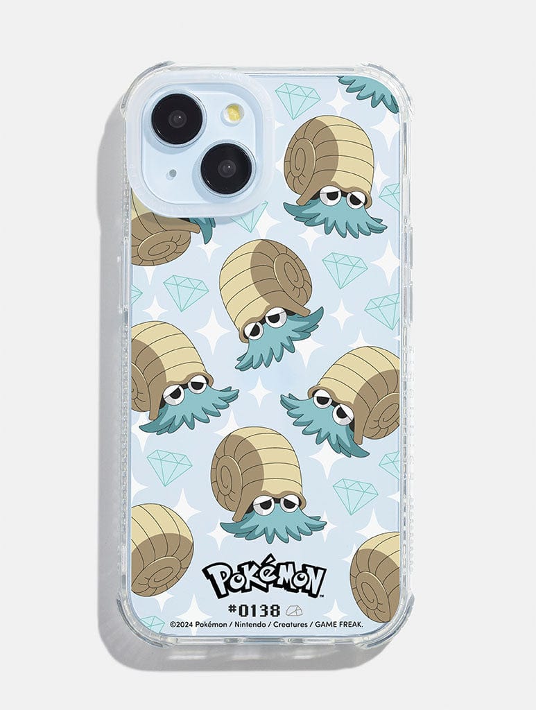 Pokemon #0138 Omanyte Shock iPhone Case Phone Cases Skinnydip London