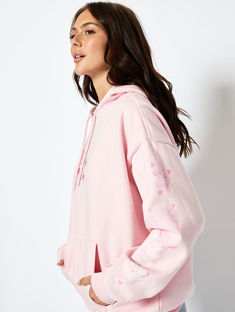 Pokémon Pink Hoodie Hoodies & Sweatshirts Skinnydip London