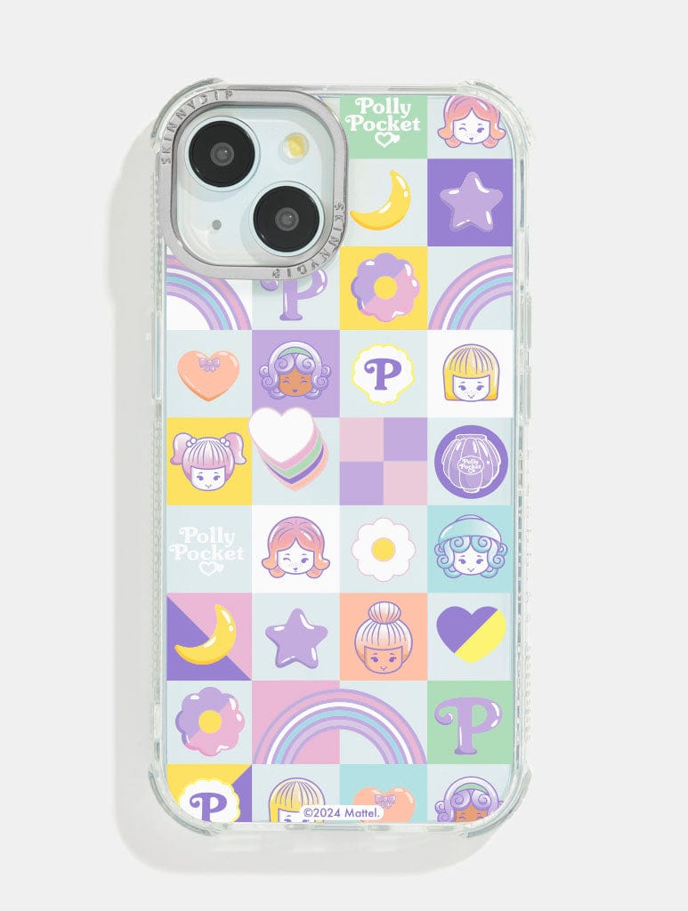 Polly Pocket x Skinnydip Checkerboard Shock iPhone Case Phone Cases Skinnydip London