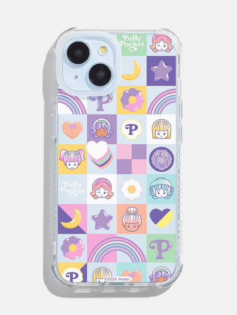 Polly Pocket x Skinnydip Checkerboard Shock iPhone Case Phone Cases Skinnydip London