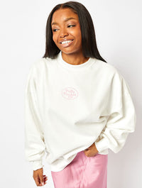 Polly Pocket x Skinnydip Poster Sweatshirt In Ecru Hoodies & Sweatshirts Skinnydip London