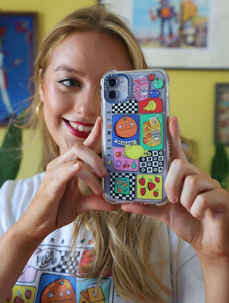 Ponky Wots x Skinnydip Feeling Fruity Shock iPhone Case Phone Cases Skinnydip London