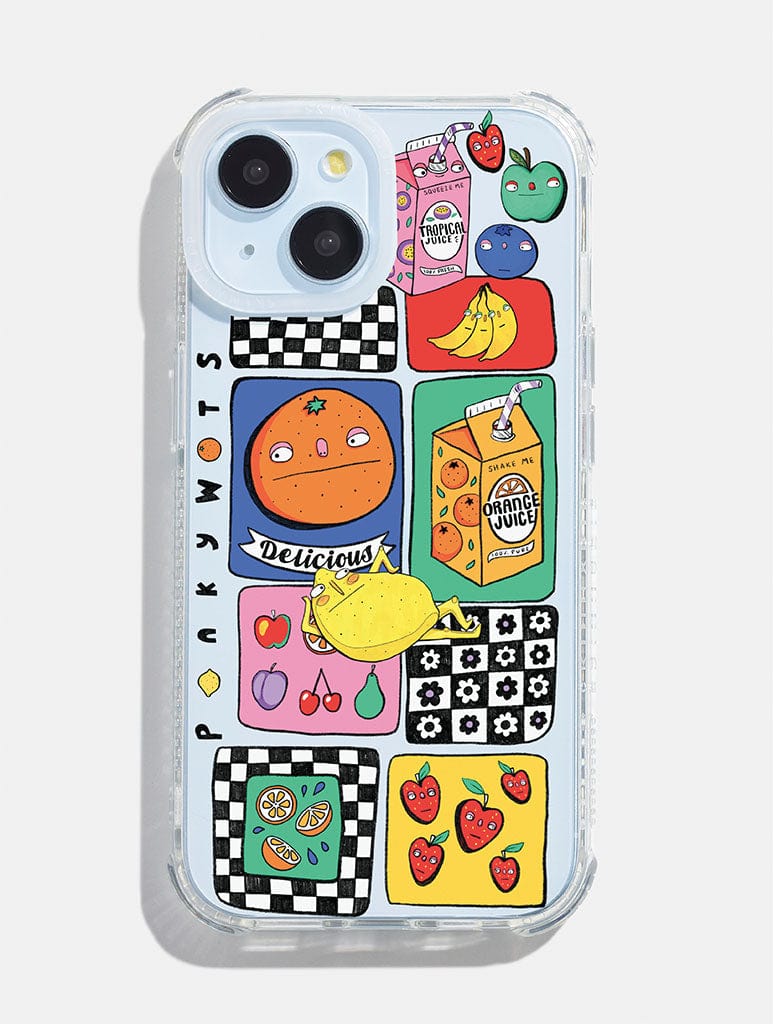 Ponky Wots x Skinnydip Feeling Fruity Shock iPhone Case Phone Cases Skinnydip London