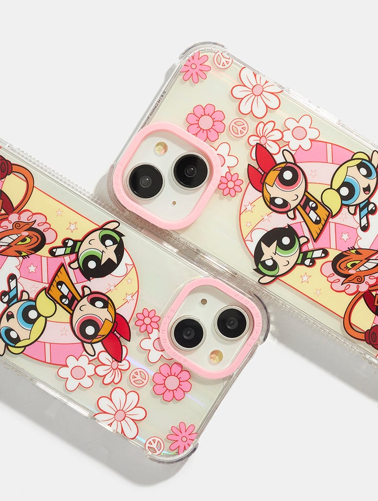 Powerpuff Girls Pink Floral Shock iPhone Case | Shop Powerpuff Girls ...