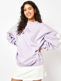 Powerpuff Girls Lilac Sweatshirt Hoodies & Sweatshirts Skinnydip London