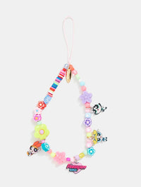 Powerpuff Girls x Skinnydip Beaded Charm Phone Strap Phone Grips Skinnydip London