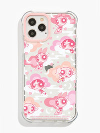 PowerPuff Girls x Skinnydip Pink Clouds Shock iPhone Case Phone Cases Skinnydip London