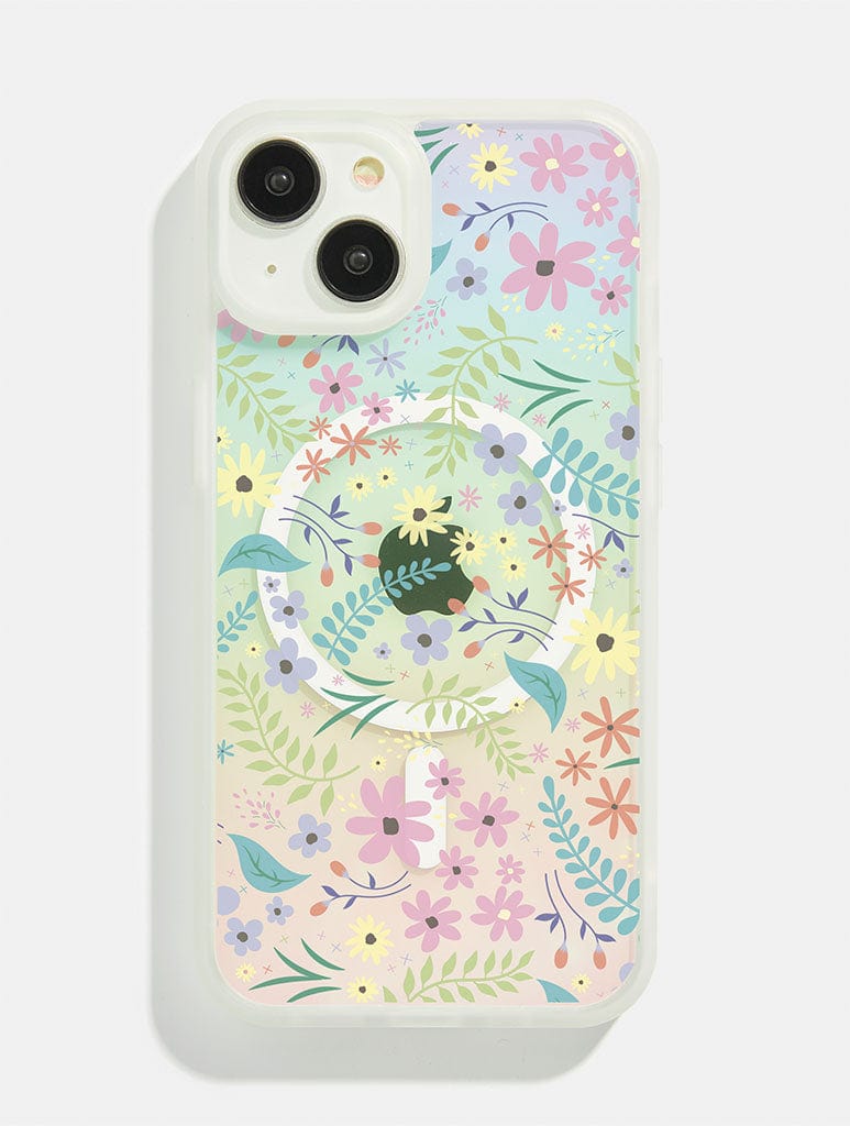 Pretty Floral Frosted MagSafe iPhone Case Phone Cases Skinnydip London