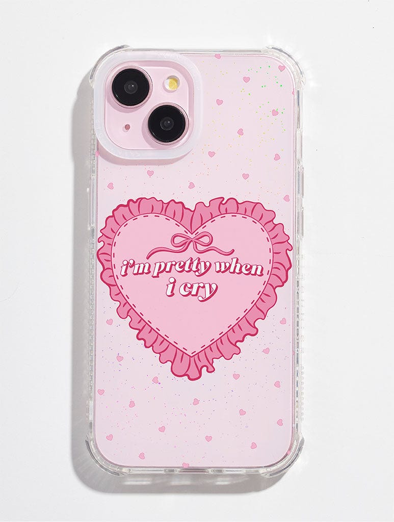 Pretty When I Cry Shock iPhone Case Phone Cases Skinnydip London