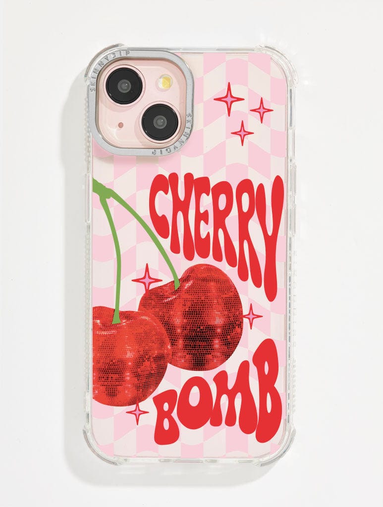 Printed Weird x Skinnydip Cherry Bomb Shock iPhone Case Phone Cases Skinnydip London