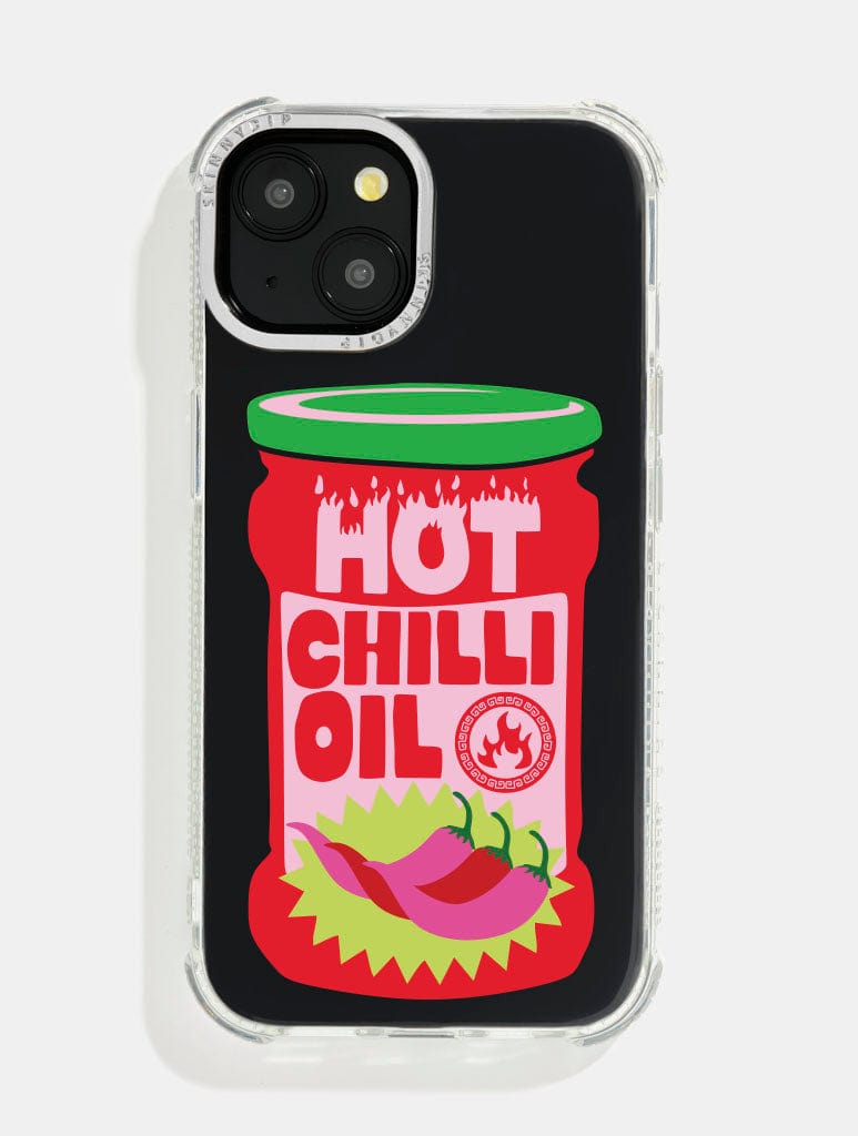 Printed Weird x Skinnydip Hot Chilli Oil Shock iPhone Case Phone Cases Skinnydip London