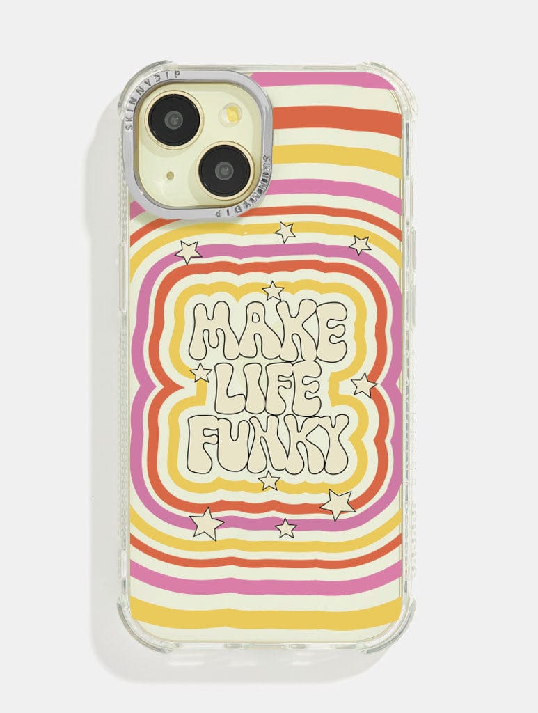 Printed Weird x Skinnydip Make Life Funky Shock iPhone Case Phone Cases Skinnydip London