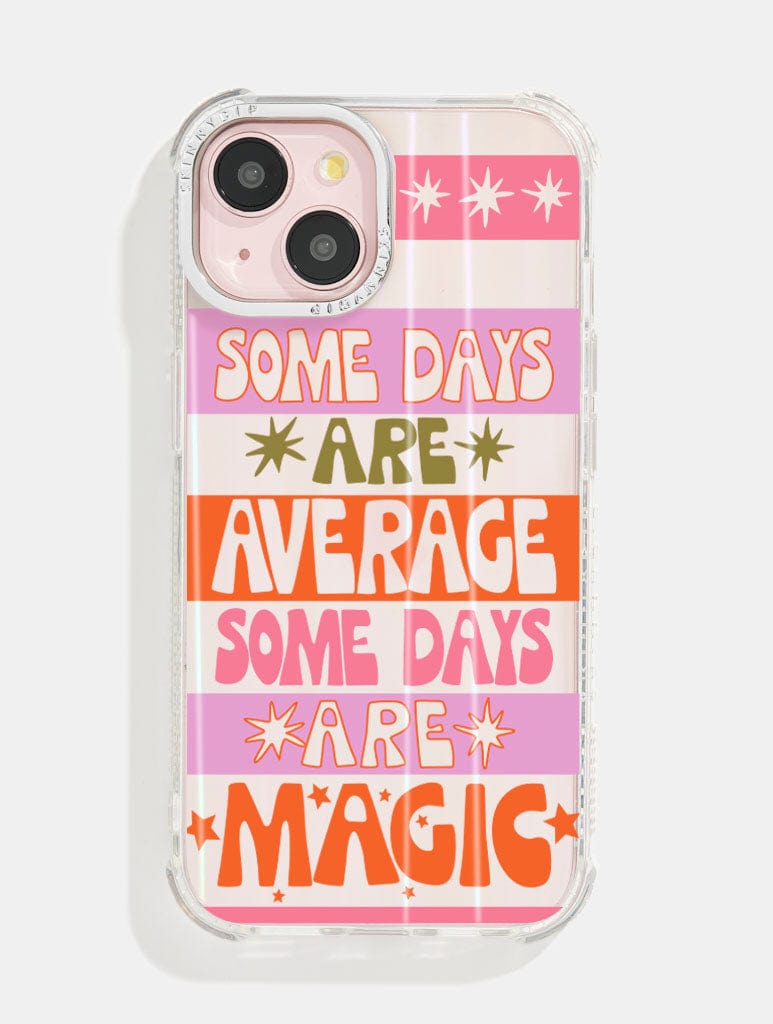 Printed Weird x Skinnydip Some Days Are Average Shock iPhone Case Phone Cases Skinnydip London