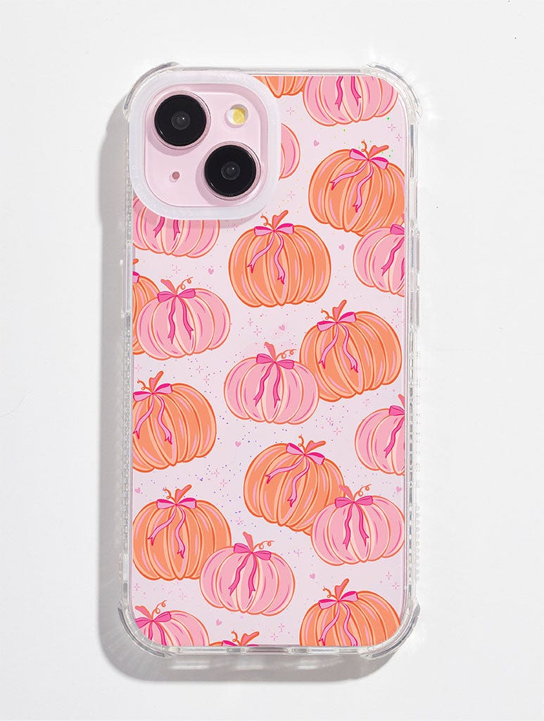 Pumpkin Bow Shock iPhone Case Phone Cases Skinnydip London