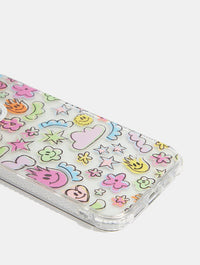 Rainbow Doodle Shock iPhone Case Phone Cases Skinnydip London