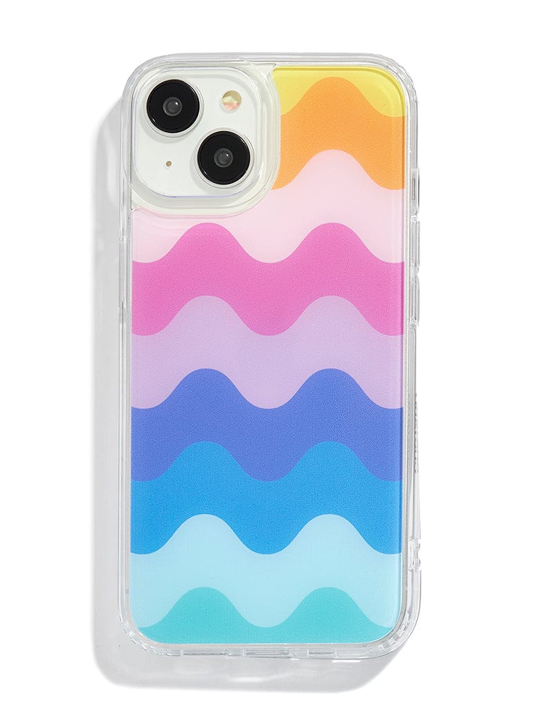 Rainbow Wave Case Phone Cases Custard London