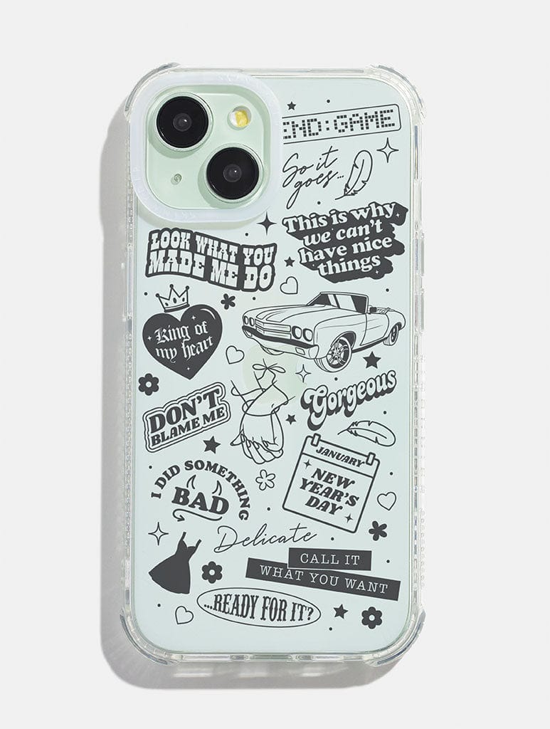 Reputation Shock iPhone Case Phone Cases Skinnydip London